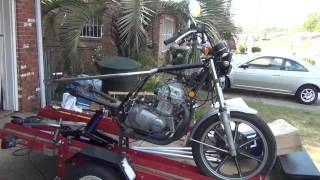 KZ440 Custom Part 3  Hardtail Conversion [upl. by Godbeare]