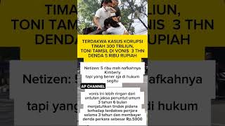 Korupsi 300 Triliun Hanya Di Hukum 3 Tahun Sama Denda 5 Ribu Idih fypyoutube viralvideo [upl. by Nysilla38]