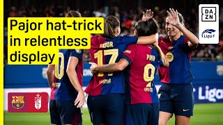 HIGHLIGHTS  FC Barcelona vs Granada CF Liga F 202425 Matchday 4 [upl. by Forelli492]