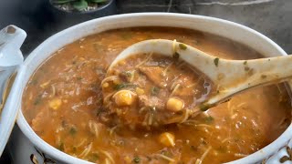 Recette de harira  soupe traditionnelle marocaine  Traditional Moroccan soup [upl. by Nolyat]