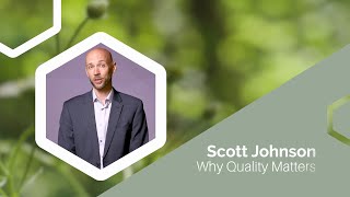 Scott Johnson  Why Quality Matters [upl. by Gibeon]