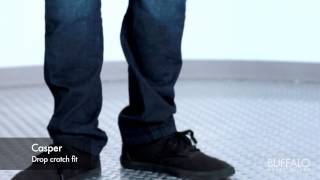 Buffalo David Bitton  Mens jeans fitting video [upl. by Enelav237]