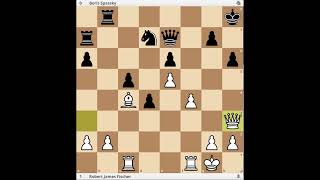 Fischer vs Spassky  1972  Game 6 [upl. by Ydak]