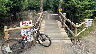 Bike Park Wales new A470 progress [upl. by Larrej368]