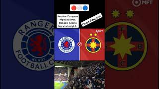 Thursday Nights At Ibrox 🔴⚪🔵 rangersfc rfc football europe europaleague fyp subscribe shorts [upl. by Alliuqat]