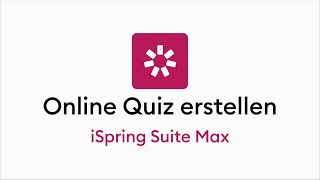 Online Quiz erstellen [upl. by Naejeillib]