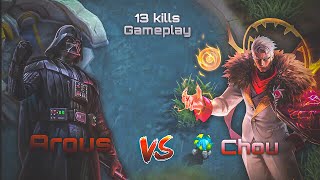 ARGUS VS YU ZHONG  FALLEN ANGEL VS DRAGON  ARGUS BEST BUILD  MLBB [upl. by Alimaj]