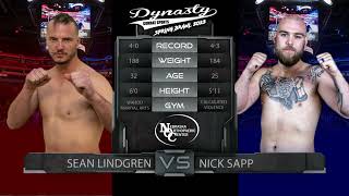 Sean Lindgren vs Nick Sapp DCS Spring Brawl Title Fight [upl. by Letsyrk]