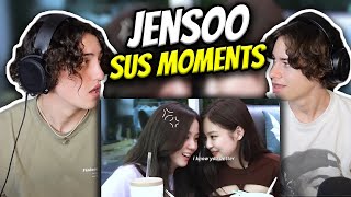 South Africans React To jensoo moments that are real sus WTF😳 [upl. by Dent]