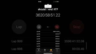 Should i end the stopwatch at 152 days stopwatch [upl. by Wauters909]