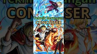 Teknik Serangan Concasser  One Piece vinsmokesanji allattack onepiece [upl. by Soni762]