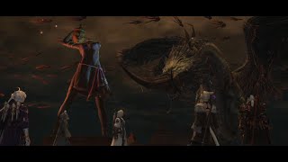 FFXIV quotVanaspatiquot Dungeon quotSkies Aflamequot Story end [upl. by Aivital827]