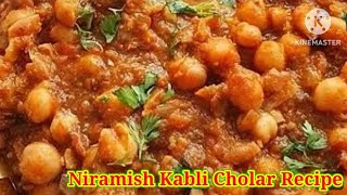 Niramish Kabli Cholar Recipe 🤤Niramish Kabli Cholar Recipe Bengali Two side kitchen [upl. by Yarezed]