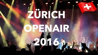 Zürich Openair 2016 [upl. by Ecnadnac]