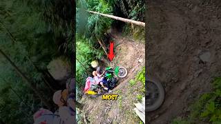 Mountain Biker’s Most Dangerous Job for Survival 😱 [upl. by Stine]