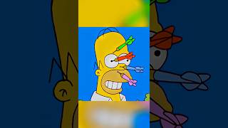 Homer vs Everyone 🤣 simpsons shorts [upl. by Tullus542]