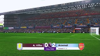 FC 25 Aston villa vs Arsenal  Premier League  PS5 4K 30fps [upl. by Aekim842]