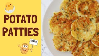 Mashed Potato Cake Recipe for Babies Toddlers  Baby Food  Potato Patties [upl. by Aissatsana]