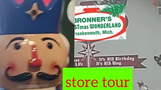 bronners Christmas wonderland store tour worlds largest Christmas store [upl. by Ralaigh]