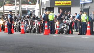 Rebels Motorcycle gang in Whangarei [upl. by Assirat]