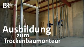 Trockenbaumonteurin  Ausbildung  Beruf  Ich machs  BR [upl. by Nagaem772]