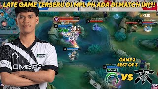 LATE GAME TERSERU DI MPL PH ADA DI MATCH INI  SMART OMEGA vs FNATIC ONICPH Game 2 KBreakdown [upl. by Armmat682]