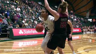 CSU Basketball W Highlights December 29 2018 vs Chadron State [upl. by Bennir]