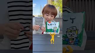 Bandar Mama Nodle Khaya 🥳 mini wood toy wood working art skill short cartoon viral trending [upl. by Ansaev760]