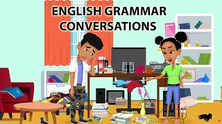 English Grammar Conversations [upl. by Skipton938]