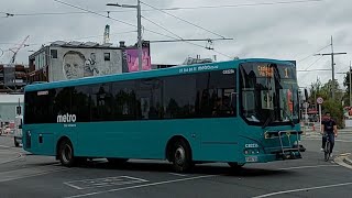 MAN 16240 GB2236 ex Leopard Coachlines no 236 on Route 1 Cashmere nearly at Chch Bus Exchange [upl. by Oznole]