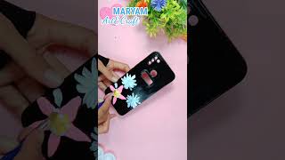 Diy mobile coverhow to decor mobile cover at homeshorts youtubeshorts [upl. by Akaenahs]