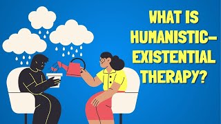 WHAT IS EXISTENTIALHUMANISTIC PSYCHOTHERAPY Carl Rogers Viktor Frankl Gestalt therapy CBSE\NCERT [upl. by Laurette]