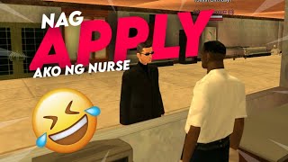 NAG APPLY AKO BILANG NURSE🤣  GTA SAMP RP  METRO AVENUE RP CPPC [upl. by Zanahs]