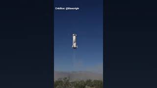 Mais um teste do Foguete da Blue origin de Jeff Bezos [upl. by Deery629]