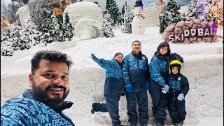 Ski ⛷️ Dubai Complete Tour  Tourist Destination In Dubai  Largest Indoor Snow Park [upl. by Kinnie536]