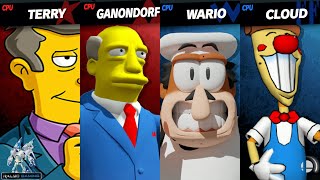 Principal Skinner amp Superintendent Chalmers vs Peppino amp Pizza Face [upl. by Sivatnod445]