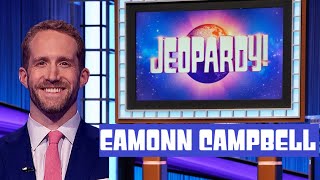 Who is EAMONN CAMPBELL from Jeopardy CONTESTANT PROFILE amp LIFE EXPLAINED [upl. by Rolph495]