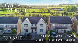 Walkthrough property video tour of 13 Plasnewydd Walk  Llantwit Major [upl. by Ymot296]