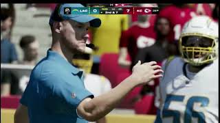 Madden 24 Chiefs vs Chargers [upl. by Elamef]