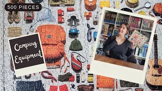 Camping Equipment  Jigsaw  Timelapse [upl. by Nodababus849]