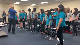 Middle School Concert Choir Rehearsal April 2019 [upl. by Aun]