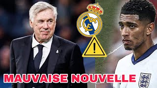 🚨 Le torchon brûle entre JUDE BELLIGHAM amp CARLO ANCELOTTI voici pourquoi  Chelsea va accélère pour [upl. by Ecnadnak]