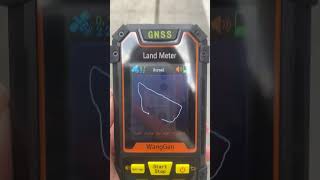 How to measure land with quotNormalquot mode amp wanggan S4 GPS Land Meter  Follow me  8618428408228 [upl. by Marlene]