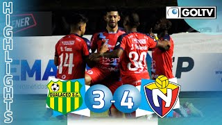 Gualaceo SC 3  4 El Nacional  GOLES  Liga Pro Ecuador [upl. by Belvia611]