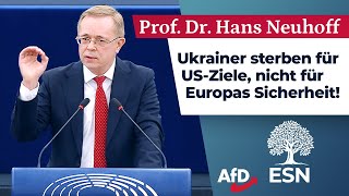 Darum geht es im UkraineKrieg wirklich – Prof Dr Hans Neuhoff AfD [upl. by Iz560]