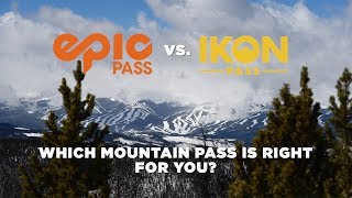 Epic vs Ikon ski passes [upl. by Halika]