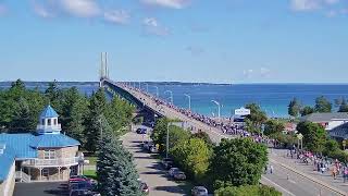 LIVE Mackinac Bridge Labor Day Walk [upl. by Sergeant]