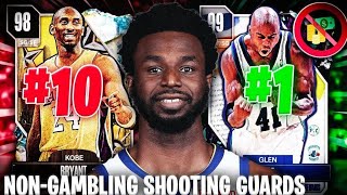 RANKING THE TOP 10 BEST NONGAMBLING SHOOTING GUARDS IN NBA 2K24 MyTEAM [upl. by Isiahi]