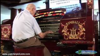 Kay McAbee playing quotRaintree Countryquot on Theater Organ at Maloof Home [upl. by Milore868]