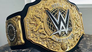 Unboxing WWE World Heavyweight Championship Replica Title Belt [upl. by Nazler]